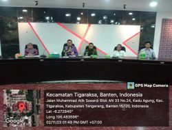 Badan Kesbangpol, KPU Dan PPK Rakor Persiapan Kirab Pemilu