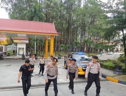 Dipimpin AKBP Willy, Satgas Sterilisasi OMB LK 2023-2024 Laksanakan Cek dan Kontrol Gedung DPRD Riau