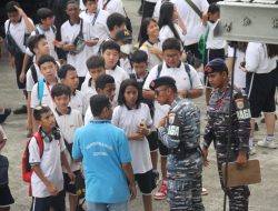 Beri Wawasan Kebaharian, Koarmada III Terima Kunjungan Pelajar Sekolah