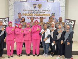 Polres Pelalawan Gelar Puncak Bakti Kesehatan, Sosial dan Penanaman Pohon SSDM Polri
