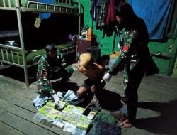 Danrem 121/Abw Apresiasi Satgas Yonarmed 10/Bradjamusti Gagalkan Penyelundupan Sabu 10 Kg