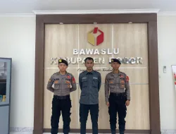 Sat Samapta Polres Bogor Monitoring Kantor Bawaslu Kabupaten Bogor Melaksanakan Patroli OMB Sebagai Pengecekan Situasi Keamanan Menjelang Pemilu Tahun 2024 Agar Kondusif