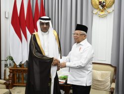 Terima Kunjungan Dubes Arab Saudi Untuk Indonesia, Wapres Minta Perkuat Hubungan Bilateral Kedua Negara