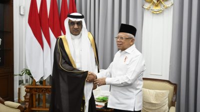 Terima Kunjungan Dubes Arab Saudi Untuk Indonesia, Wapres Minta Perkuat Hubungan Bilateral Kedua Negara