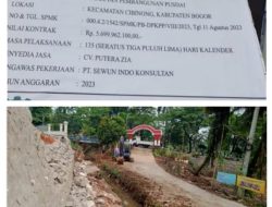 Kurangnya Pengawasan, TPT Senilai 5 Miliar Roboh