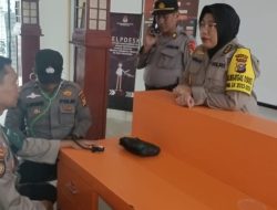 Satgas Banops Subsatgas Dokkes Polda Riau Sambang Personel dan Pastikan Personel OMB LK Pemilu 2024 Tetap Fit dan Sehat
