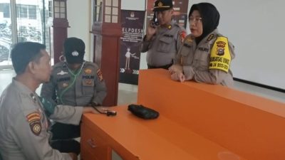 Satgas Banops Subsatgas Dokkes Polda Riau Sambang Personel dan Pastikan Personel OMB LK Pemilu 2024 Tetap Fit dan Sehat