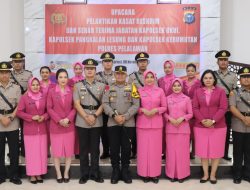 AKBP Suwinto SH SIK Pimpin Serah Terima Jabatan 4 Pejabat di Lingkungan Polres Pelalawan