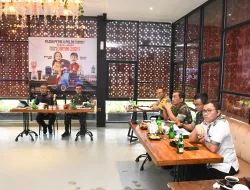Pangdam I/BB dan Kapoldasu Bahas Persiapan Pengamanan Aquabike Jetski Danau Toba 2023