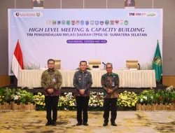 Pj Gubernur Agus Fatoni Sinergi Bersama Kepala BI, Bupati/Walikota dan TPID Se Sumsel Bahas Strategi Pengendalian  Inflasi 