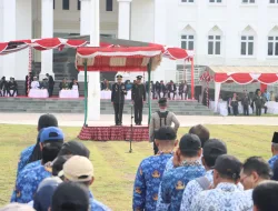 Kapolres Lombok Utara Selaku Irup  Hari Pahlawan