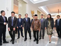 Bertemu Ketua Komite Tetap Kongres Rakyat Provinsi Zheijang, Wapres Dukung Perluasan Bidang Kerja Sama Indonesia dan Tiongkok