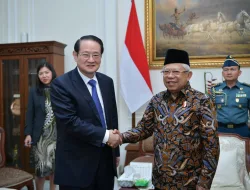 Temui Wapres, Ketua Komite Tetap Kongres Rakyat Provinsi Zhejiang Tindaklanjuti Prospek Kerja Sama Investasi Industri Halal di Indonesia