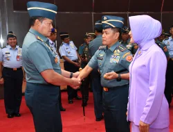 Panglima TNI Terima Laporan Korps Kenaikan Pangkat 15 Perwira Tinggi TNI