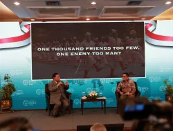 Prabowo: Climate Change bukan Sekadar Teori, Banyak Masyarakat Terdampak Naiknya Air Laut