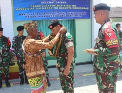 Kunjungan Tim Wasev Kegiatan Teritorial Ke Mako Satgas Pamtas RI RDTL Sektor Barat Yonkav 6/ Naga Karimata