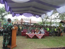 Jelang Kesiapan Pemilu 2024, Dandim 0613/Ciamis Bekali Ratusan Linmas Dengan Pengetahuan Sispamwil