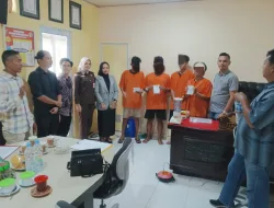 Polres Kampar Musnahkan 320,46 Gram Sabu dari 4 Pelaku