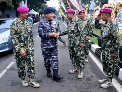 Gubernur AAL Hadiri Upacara Sertijab Dankormar