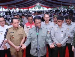 Pj Gubernur Agus Fatoni Bersama Mentan RI Beri Pembinaan Bagi Ratusan Penyuluh Pertanian Se-Sumsel