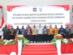 Rakor Pemda Se-Papua Pegunungan, Wamendagri Minta Penjabat Gubernur Baru Segera Sahkan MRP