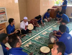 KUATKAN PEMBINAAN KEAGAMAAN, RUTAN BANGIL GELAR KESENIAN HADRAH AL-BANJARI