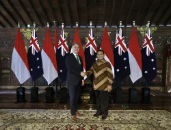 Prabowo Sambut Hangat Menhan Australia di Hambalang, Perkuat Kemitraan Pertahanan