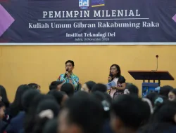 Mahasiswa Del Sebut Gibran Sosok Muda Inspiratif