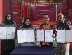 Rutan Pondok Bambu Luncurkan Aplikasi ICU Bareng Masterdata dan APTIKNAS