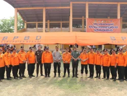 Dandim 0509 Bersama Forkopimda Hadiri Apel Kesiapsiagaan Bencana Hidrometeorologi