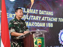 Kodam I/BB Terima Kunjungan Kehormatan Delegasi Military Attache Tour 2023