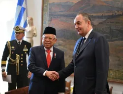 Sama-Sama Miliki Kekayaan Sejarah dan Budaya, Wapres Dorong Penguatan Hubungan Bilateral Indonesia – Yunani