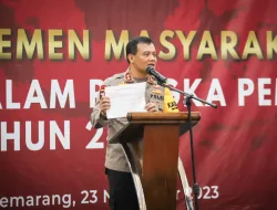 Polda Jateng Gelar Deklarasi Damai!!
