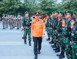 Pj Gubernur Agus Fatoni Pimpin Apel Kesiapsiagaan Penanggulangan Bencana