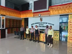 Satgas Preventif OMB Polda Riau Patroli Dialogis Kantor DPRD dan Parpol