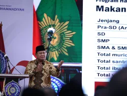 Aksi Lucu Prabowo di Muhammadiyah dari Joget Hingga Tirukan Suara Harimau
