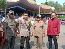 Bhabinkamtibmas  Wilayah Hukum Polsek Jasinga Polres Bogor Sambang Warga  Sampaikan Pesan Kamtibmas Sekaligus Giat Operasi Mantab Brata Jelang Pemilu 2024 Yang Akan Datang