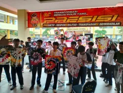Wow Keren, Seni Batik Ikat Ala Siswa SKCK Goes To School Polresta Bogor Kota