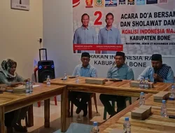 Tim Kampanye Daerah Prabowo Gibran Kabupaten Bone Gelar Dzikir dan Doa Bersama Menyongsong Kampanye