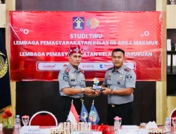 Jadi Teladan, Lapas Pasuruan Kedatangan Tamu Studi Tiru dari Lapas Arga Makmur