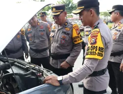 Beri Rasa Aman Pada Masa Kampanye, Polres Pelalawan Gelar Apel Kesiapan OMB LK 2023 – 2024 Tahap II