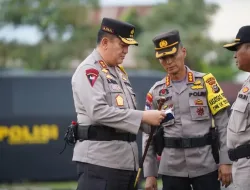 Pimpin Apel Kesiapan Pengamanan Kampanye, Kapolda Riau: Tahun Politik Ini, Mari Kita Jaga dan Jamin Keamanan serta Kenyamanan Masyarakat