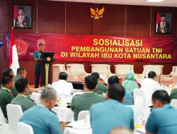 Sosialisasi IKN, Asrenum Panglima TNI Paparkan Integrasi Trimatra Terpadu