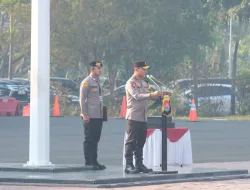179 Desa di Banten Rawan Banjir dan Longsor, Disampaikan Wakapolda Banten Saat Apel Pagi