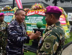 Upacara HUT Ke 78 Korps Marinir Dihadiri Pangkoarmada III