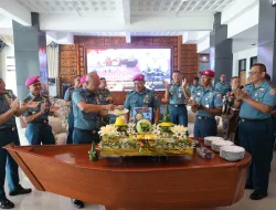 Peringati HUT Ke-78 Marinir TNI AL, Koarmada III Gelar Syukuran