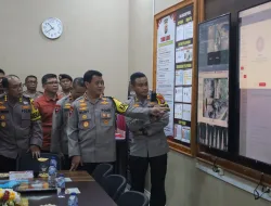 Polda Banten Cek Kesiapan Posko Operasi Mantap Brata Polres Pandeglang Dalam Rangka Sambut Pemilu 2024