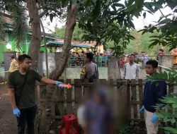 Warga Menala Meninggal Gantung Diri di Pohon Mangga,Polres Sumbawa Barat Lakukan Investasi TKP