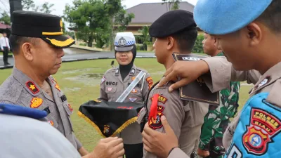 Polres Kuansing Gelar Operasi Lilin Lancang Kuning Tahun 2023