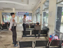 Satgas Preventif Objek Vital Transportasi Polda Riau, Laksanakan PAM dan Himbauan Kamtibmas